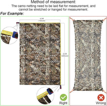 Load image into Gallery viewer, Versatile Camo Netting - Perfect for Bird Watching, Camping &amp; Decoration