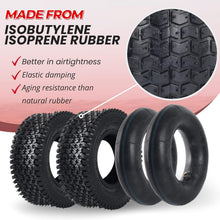 Load image into Gallery viewer, Heavy-Duty 2-Pack 13x5.00-6 Tire and Tube Set - Fits Razor Quad &amp; Yard Equipment