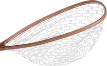 Load image into Gallery viewer, Classic 35" Burl Wood Fishing Net - Lightweight Rubber-Coated for Trout Anglers