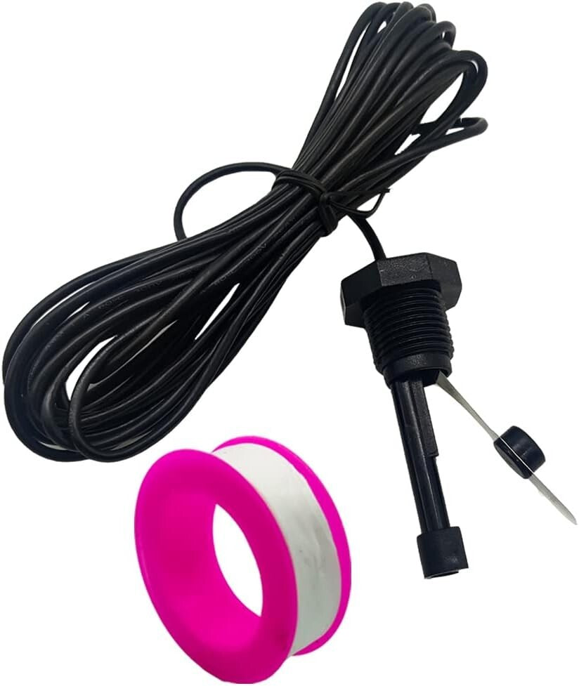 Durable Salt Cell Flow Sensor with 15 ft Cable - Easy Install for Pool Systems
