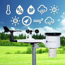 Load image into Gallery viewer, Smart Weather Station WS-1553-IP: Multi-Sensor Monitor for Garden Enthusiasts