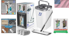 Load image into Gallery viewer, Eco-Friendly Reusable Microfiber Mop Set with 360° Rotation for Deep Cleaning