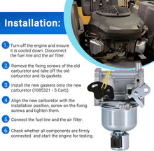 Load image into Gallery viewer, High Performance Carburetor for Kohler 7000 Series Engines with Gaskets Included