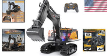 Load image into Gallery viewer, High-Performance RC Excavator with Metal Shovel - Great Gift for Boys &amp; Adults