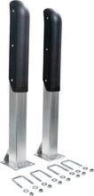 Load image into Gallery viewer, Heavy-Duty 30" Pontoon Trailer Guide-Ons with Non-Marking PVC for 3" Frames