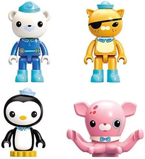 Building Block Octonauts Playset with Barnacles, Kwazii & 698 Bricks - Ages 8+