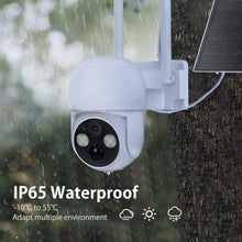 Load image into Gallery viewer, 2-Pack Solar Powered 4MP Cameras with Night Vision &amp; Cloud Storage Options