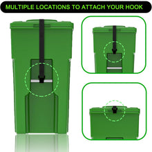 Load image into Gallery viewer, Effective Double Claw Design Trash Can Locks – Universal Fit for 28-96 Gallons