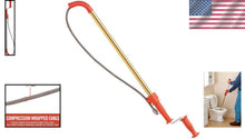 Load image into Gallery viewer, Heavy-Duty 6' Hybrid Toilet Auger with Alloy Steel Handle – Clog Remover
