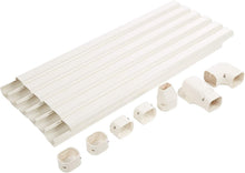 Load image into Gallery viewer, Universal Fit 20 Ft Decorative Line Cover for Mini Split ACs - Easy Install