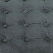 Load image into Gallery viewer, Upholstered Velvet Tufted Round Ottoman with Storage for Elegant Living Spaces