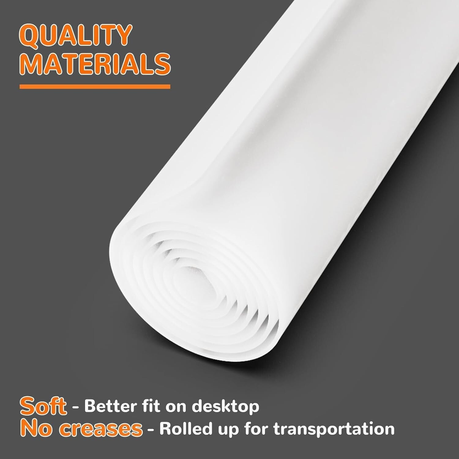 Extra Large 47" x 23" Waterproof Silicone Mat - Kitchen Countertop Protector