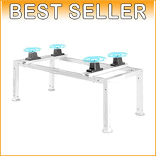 Load image into Gallery viewer, Anti-Vibration Mini Split Ground Stand for Outdoor AC Unit Installation