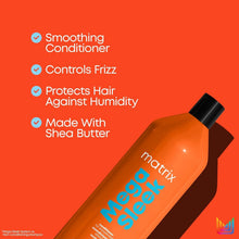 Load image into Gallery viewer, Vegan Mega Sleek Conditioner with Shea Butter for Frizz-Free, Manageable Hair