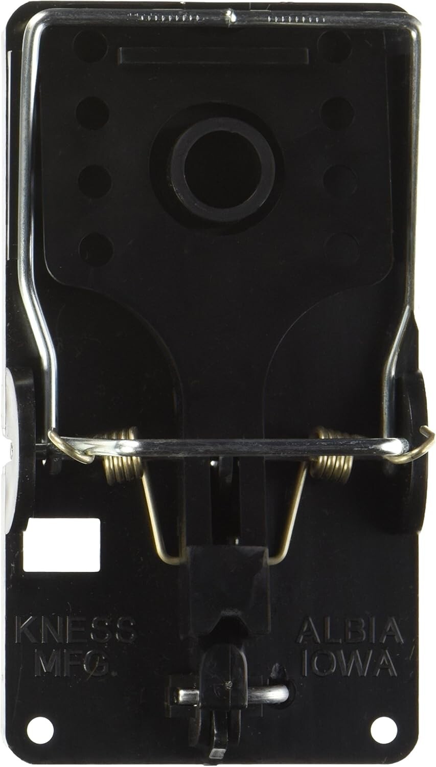 Classic Black Snap Rat Traps - 6 Pack for Effortless and Clean Trapping