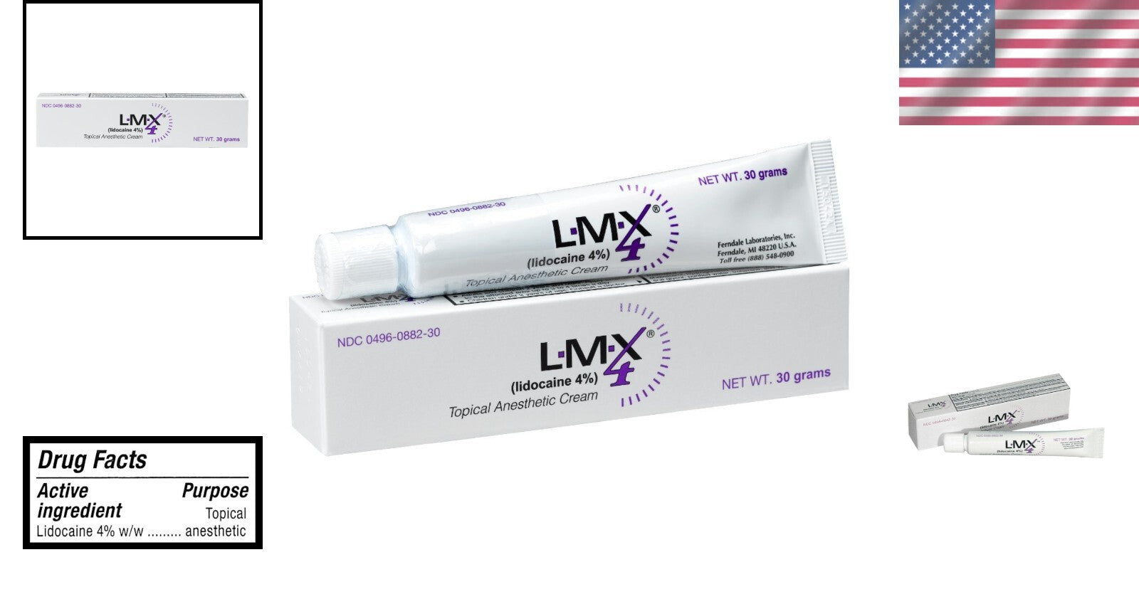 Clinically Proven Lidocaine 4% Cream – Quick Relief for Bites, Scrapes, Sunburn