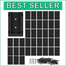 Load image into Gallery viewer, Bulk 40-Pack Deck Railing Connectors with 240 Screws - Quick Install Solution
