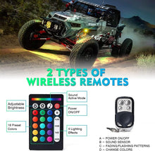 Load image into Gallery viewer, Vibrant Music-Syncing RGB Rock Lighting Kit - Universal Fit for Cars &amp; Trucks
