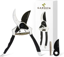 Load image into Gallery viewer, Lifetime Guarantee Bypass Pruning Shears - Ergonomic, Japanese Steel &amp; Teflon...