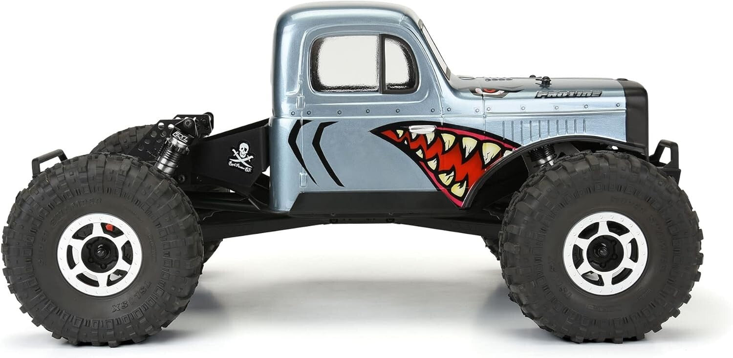 Lightweight 12.3" Crawler Body with Superior Approach Angle & Tire Clearance