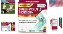 Load image into Gallery viewer, Optimal Bone &amp; Joint Support - Vegan Chondroitin Glucosamine Capsules, 120 Count