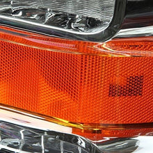 Load image into Gallery viewer, Chrome Amber Headlights Replacement for 08-10 F-250/F-350/F-450/F-550 Super Duty