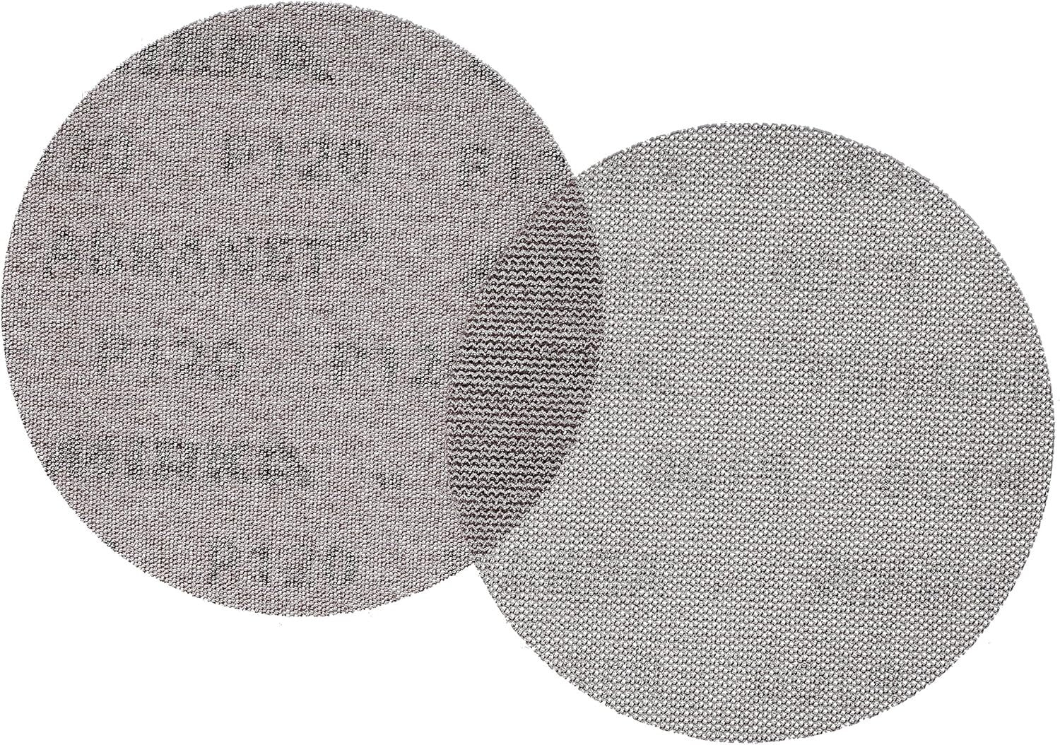 Versatile 6" Grit 120 Aluminum Oxide Sanding Discs - 50 Pack for All Surfaces