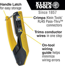 Load image into Gallery viewer, Professional LAN Tester Kit with Crimping Tool for Secure Cable Installations