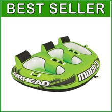 Load image into Gallery viewer, Heavy-Duty 3-Rider Towable Tube with Padded Handles - For Exciting Watersports
