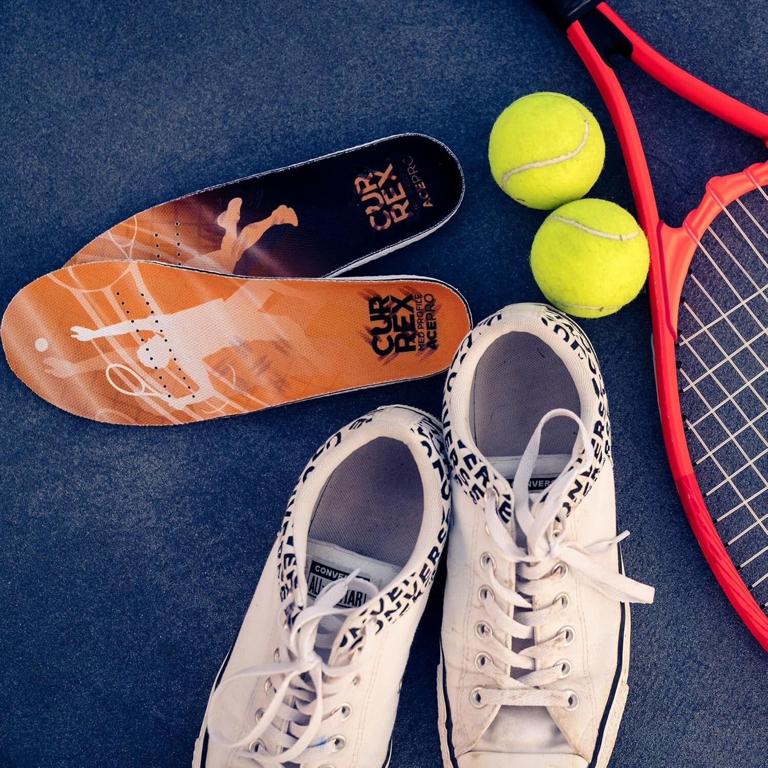 Lightweight Silicone Insoles with Super Grip for Sports Agility - Low Arch