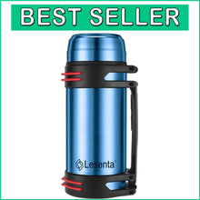 Load image into Gallery viewer, Portable 86oz Insulated Thermos with Adjustable Strap - Perfect for Hiking