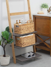 Load image into Gallery viewer, Stylish Hyacinth Baskets with Built-In Handles - 2 Pack Medium Storage Solution