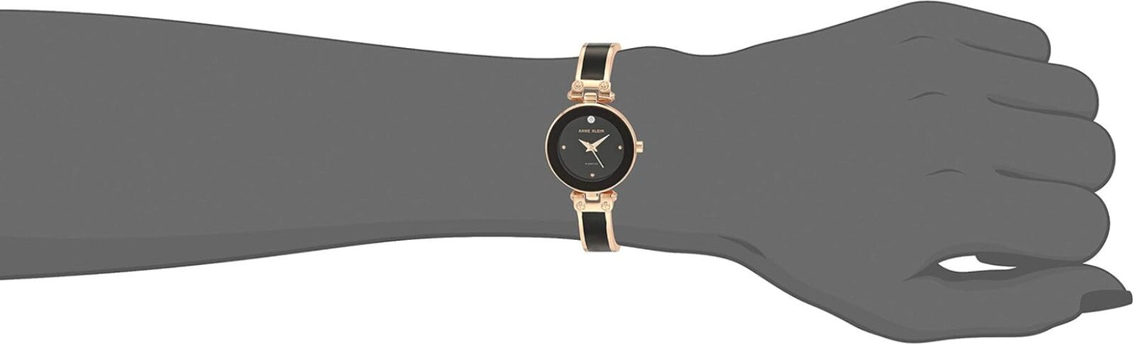 Quartz Movement Women's Watch - Genuine Diamond Accent, Durable Rose Gold Design