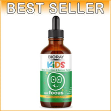 Load image into Gallery viewer, Vegan Citrus NDF Focus for Kids, 4 fl oz - Boosts Focus &amp; Reduces Sensitivities