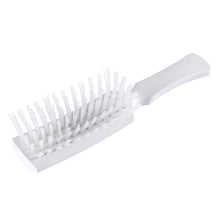 Load image into Gallery viewer, Stylish White Nylon Hairbrush with Durable Handle for Easy, Gentle Grooming