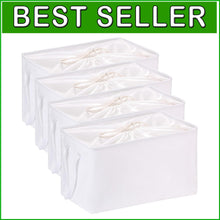 Load image into Gallery viewer, Large 102L Foldable Storage Bins - 4 Canvas Baskets for Clutter-Free Living