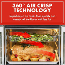 Load image into Gallery viewer, Multi-Cooking French Door Air Fryer &amp; Toaster Oven - 24 Presets, 7 Accessories