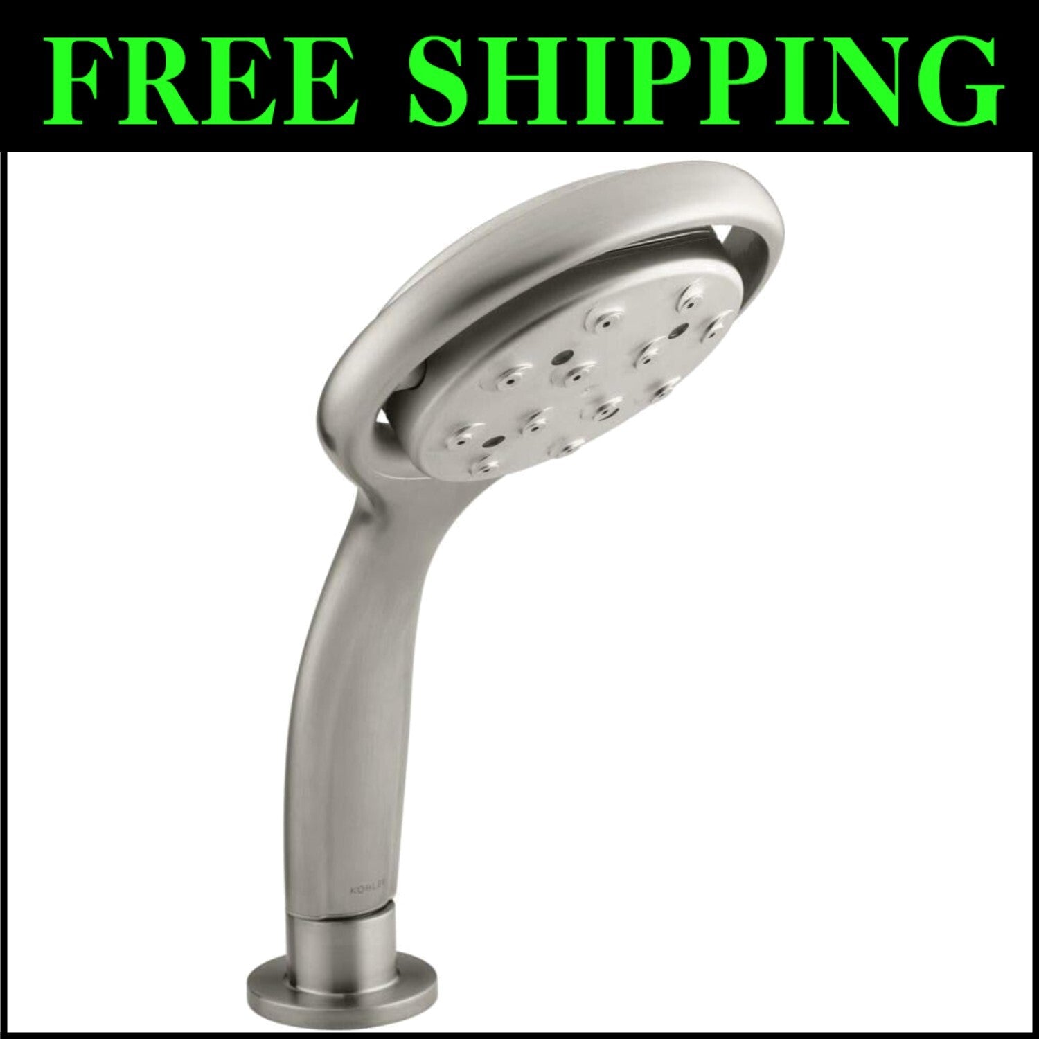 Advanced Flipside Handshower - Brushed Finish with Multi Spray Functionality