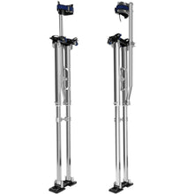 Load image into Gallery viewer, 48-64" Adjustable Aluminum Drywall Stilts with Knee Pads - For Safe Painting