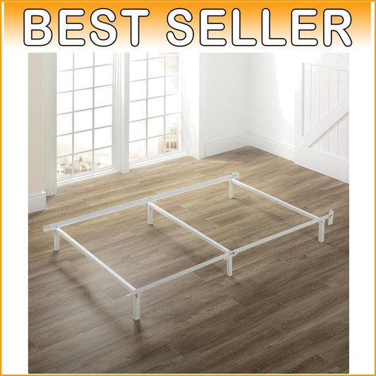 Easy Assembly Twin Bed Frame - Strong Steel Construction for Box Spring Support