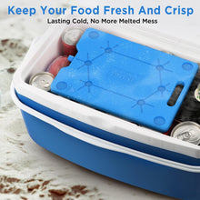 Load image into Gallery viewer, Space Saving Ice Packs for Coolers - 5 Pack, Long-Lasting Cold Protection