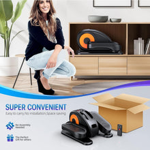 Load image into Gallery viewer, 2-in-1 Remote Control Elliptical with 12 Resistance Levels for Gentle Workouts