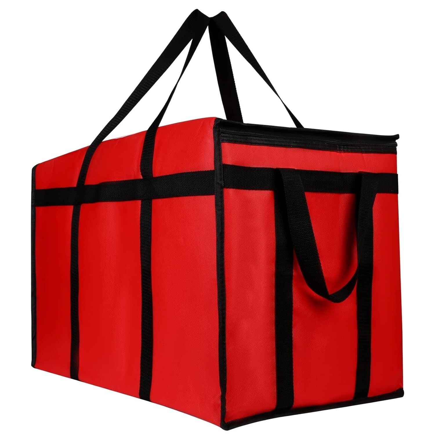 Spacious 4 Pack XXXL Food Delivery Bags - Durable & Eco-Friendly Solution