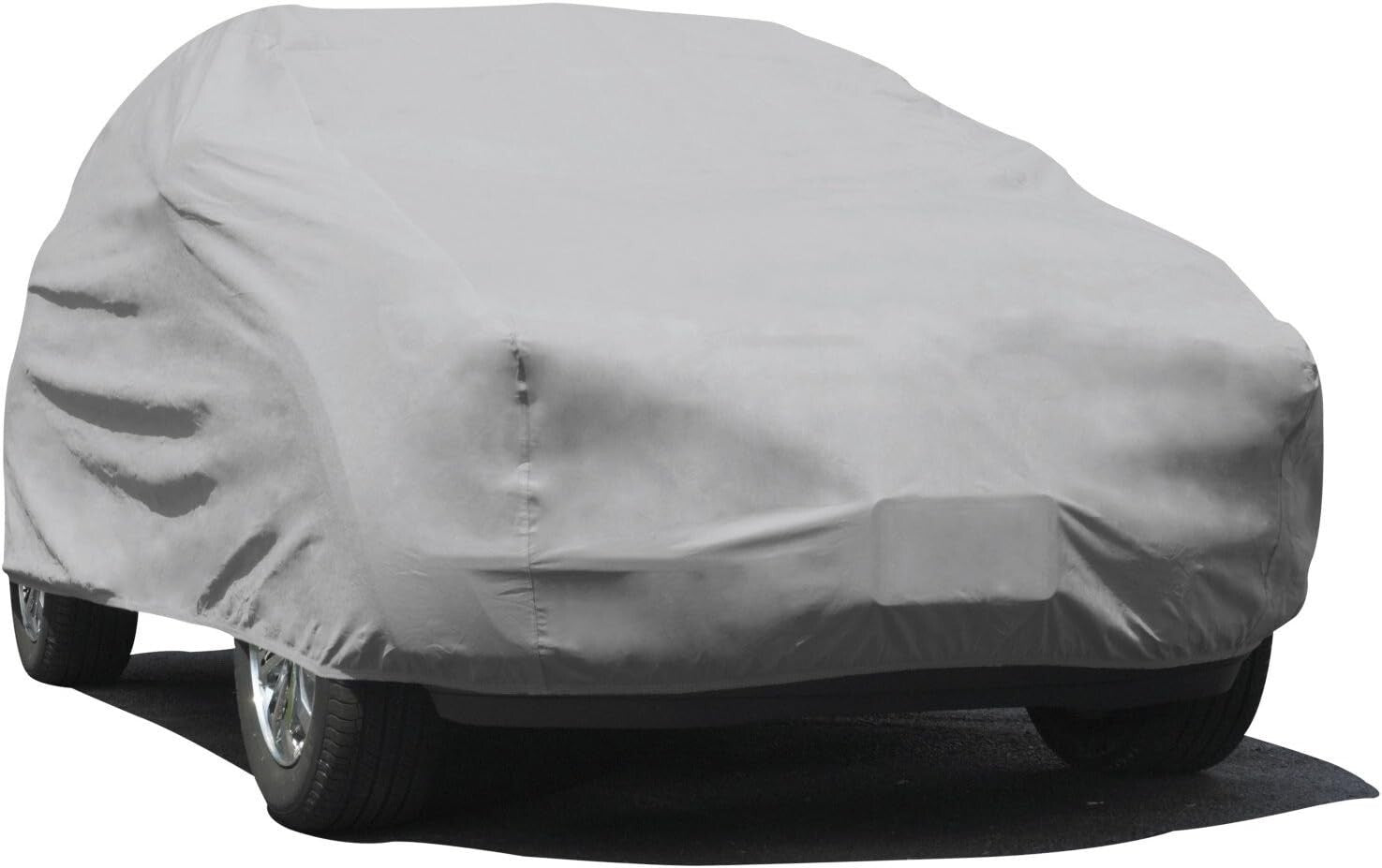 All-Weather Gray SUV Cover - Breathable, Water-Resistant Fit for 210" SUVs