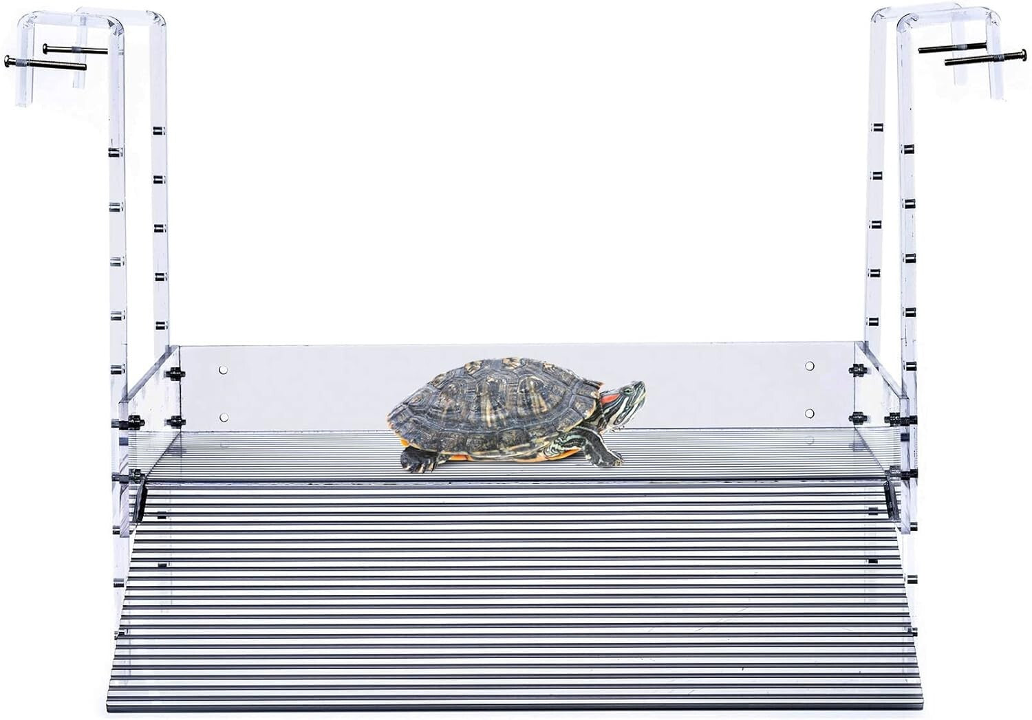 Extra Large Adjustable Turtle Dock Ramp - Enhances Basking Space in Aquariums
