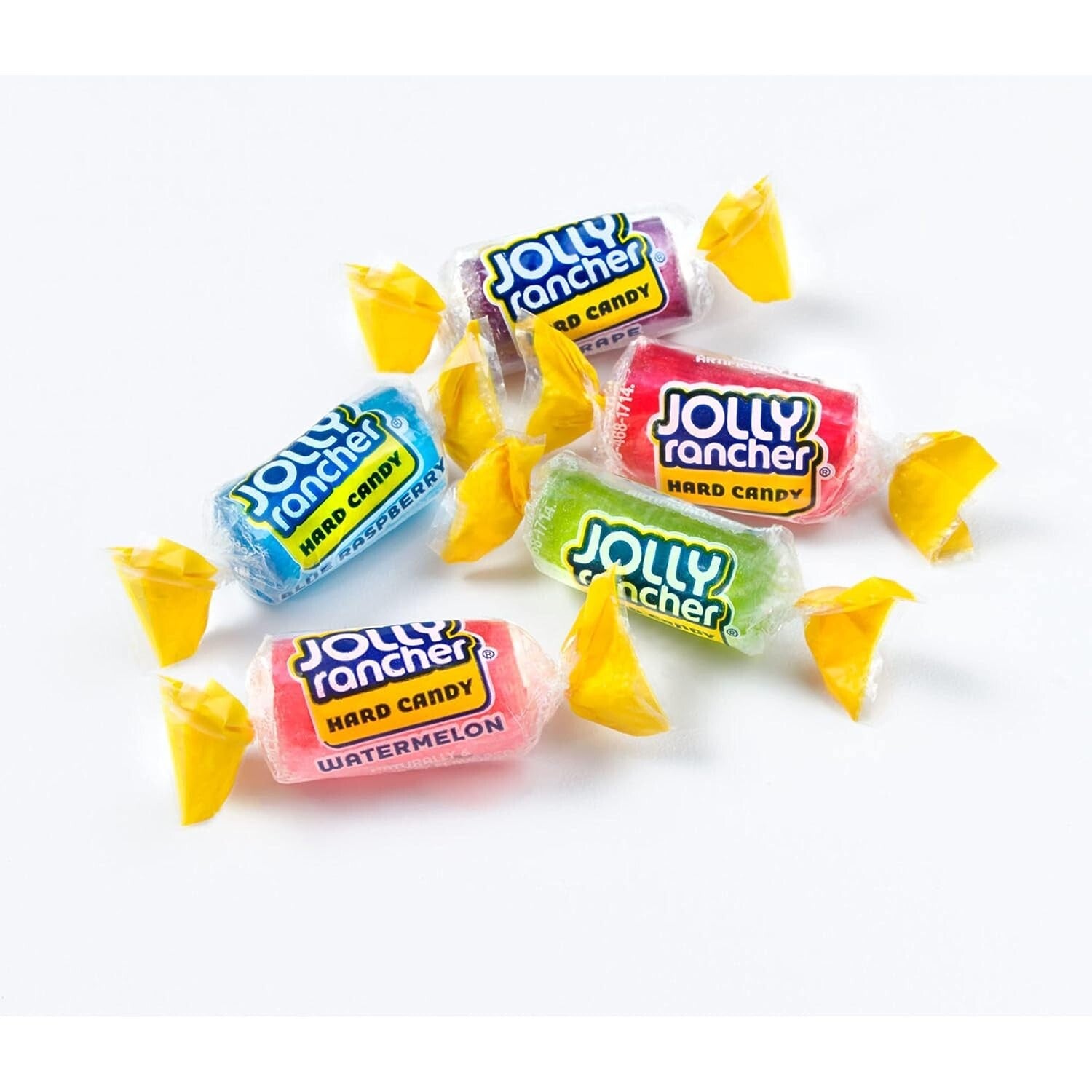 Assorted Jolly Rancher Hard Candy - Blue Raspberry, Cherry & More - 5 Lbs
