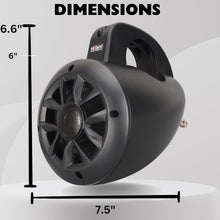Load image into Gallery viewer, Compact Marine Stereo System with Remote, Ideal for Golf Carts and UTVs