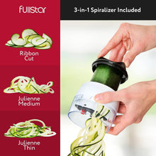 Load image into Gallery viewer, All-in-1 Vegetable Chopper &amp; Mandoline Slicer Set with Bonus Spiralizer - 6 in 1