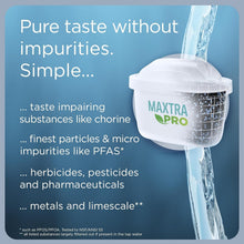 Load image into Gallery viewer, 6 Pack MAXTRA PRO Water Filters - Enhanced Taste &amp; Sustainability for Tap Water