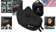 Load image into Gallery viewer, Reversible Soft Neck Pillow with Adjustable Straps - Perfect for Air Travel